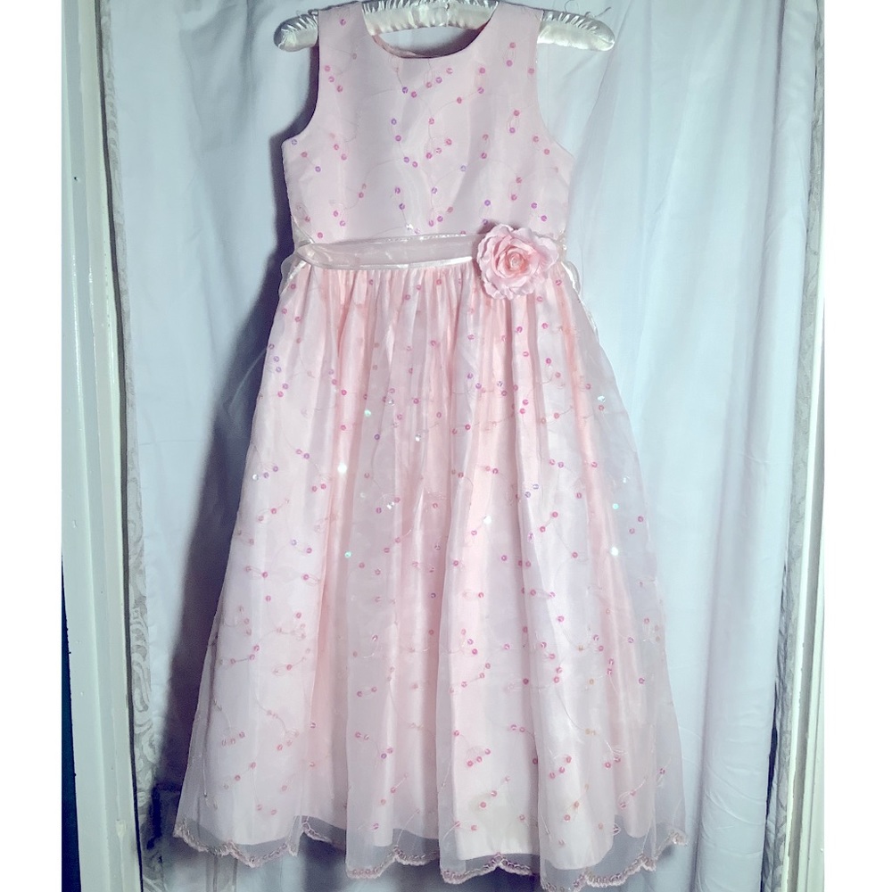 Girls Fancy Formal Dress Size 10